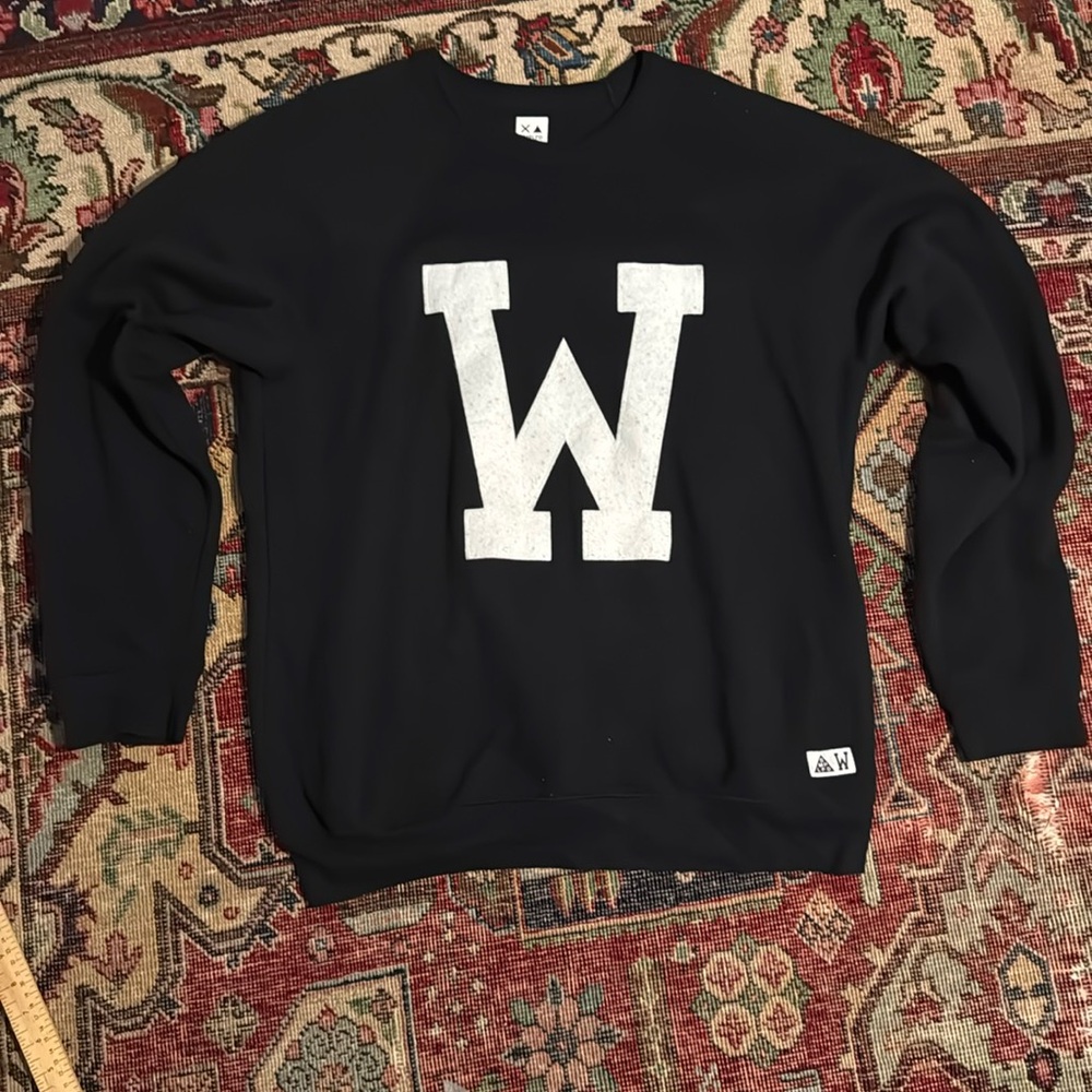X Smplfd W black sweatshirt